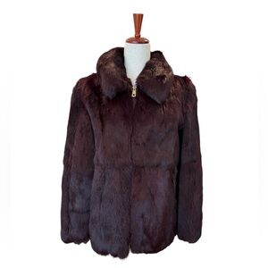 Vintage‎ Rabbit Fur Coat